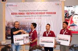 Ciptakan Multiplier Effect, 24 Bengkel Muda Binaan Yayasan AHM Bukukan Omzet Rp7,9 Miliar