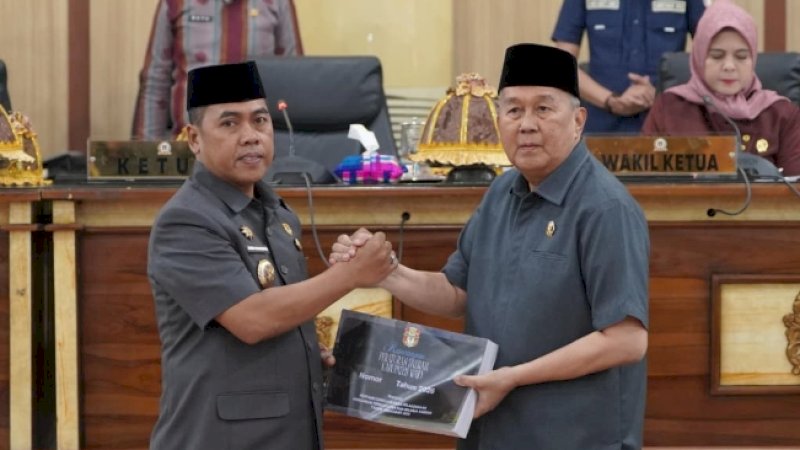 Pengelolaan Keuangan Tetap Sehat, Bupati Wajo Paparkan Pertanggungjawaban APBD 2025 di DPRD