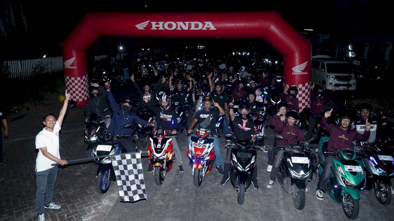 Main Dealer sepeda motor Honda wilayah Sulawesi Selatan, Barat, Tenggara, dan Ambon, Astra Motor Sulawesi Selatan (Asmo Sulsel), sukses mengumpulkan ratusan pencinta roda dua dalam hajatan akbar bertajuk Vario Street Nation 2026.