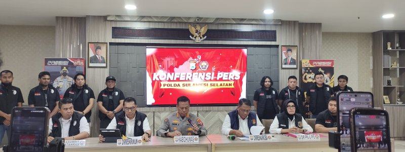 Daftar Pengungkapan Ditreskrimum, Ditresnarkoba dan Ditres PPA PPO Polda Sulsel Sejak Januari