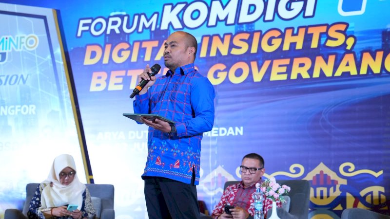Kadis Kominfo Makassar Paparkan Keunggulan LONTARA+ di Forum Komdigi