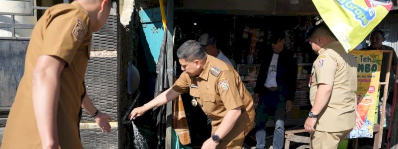 Appi Susuri Lorong di Wilayah Utara Cek Langsung Aliran Air PDAM di Permukiman Warga