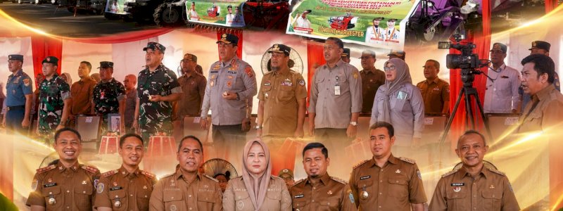 Hadiri Penyerahan Bantuan Pertanian di Makassar, Bupati Wajo Apresiasi Dukungan Kementan dan Pemprov Sulsel