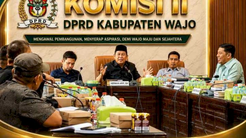 Komisi II DPRD Wajo Fasilitasi Aspirasi Pengelola Eks Ornament, Bahas Kompensasi Aktivitas Seismik