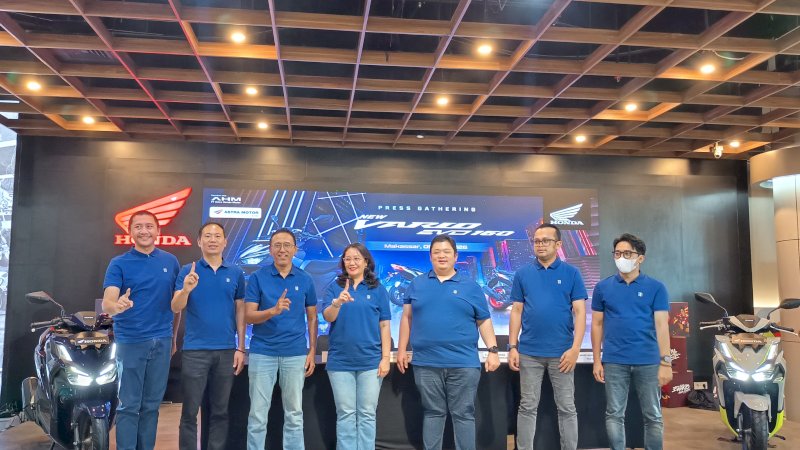 Launching Honda New Vario Evo 160,AMEC kamis 9/7.