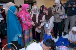 PT Vale Hadirkan Anyaman Teduhu di Ajang Dekranas