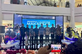 Makassar Jadi Gerbang Indonesia Timur, Indomobil Emotor Kenalkan QT dan QT Pro