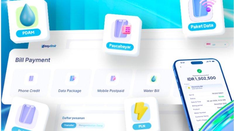 Bayar Tagihan Kini Lebih Mudah dengan Fitur Baru Easylink