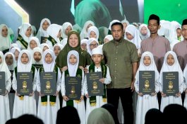 Ranu Harapan Islamic School Cetak Generasi Qurani Berakhlak Mulia, Muhammad Ramli Rahim Hadiahi Umrah Hafidz 30 Juz