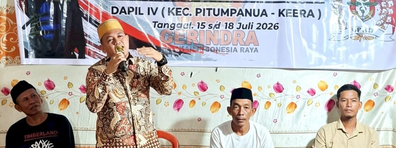 Komitmen untuk Petani, Herman Arif Salurkan Bantuan Handsprayer dalam Reses di Pitumpanua