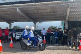 Astra Motor Perkuat Kemitraan Korporasi, Edukasi Keselamatan Berkendara dan Motor Listrik Menyasar Karyawan Indofood Makassar
