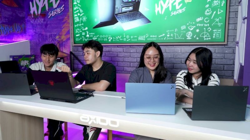 Axioo didukung perlindungan Axioo ADP XTRA hingga 3 tahun untuk memberikan rasa aman terhadap berbagai risiko kerusakan maupun kehilangan. (Foto: Axioo)