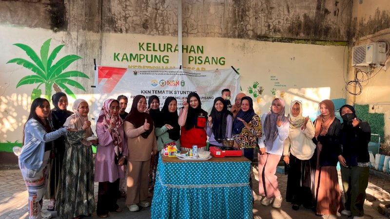 Puding Tempe Jadi Senjata Lawan Stunting, Mahasiswa KKN Unhas Berdayakan Ibu Posyandu di Parepare