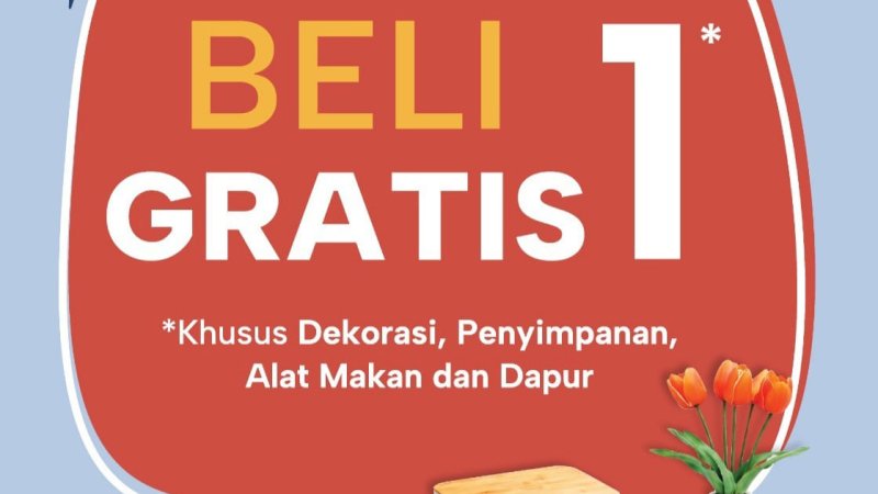 Promo beli 1 Gratis 1 dari Informa pettarani 