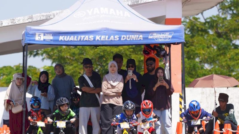 Biker cilik siap berani