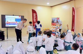 Sambut Hari Anak Nasional 2026, AHM Edukasi Budaya Keselamatan Berlalu Lintas ke Ribuan Anak