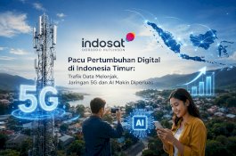 Indosat Pacu Pertumbuhan Digital di Indonesia Timur: Trafik Data Melonjak, Jaringan 5G dan AI Makin Diperluas