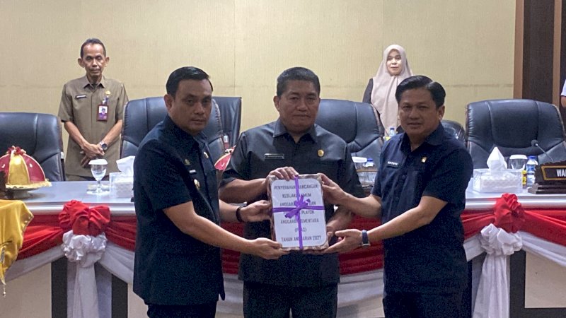 KUA-PPAS 2027 Resmi Diserahkan, Pemkot Parepare Siapkan Program Prioritas Pembangunan