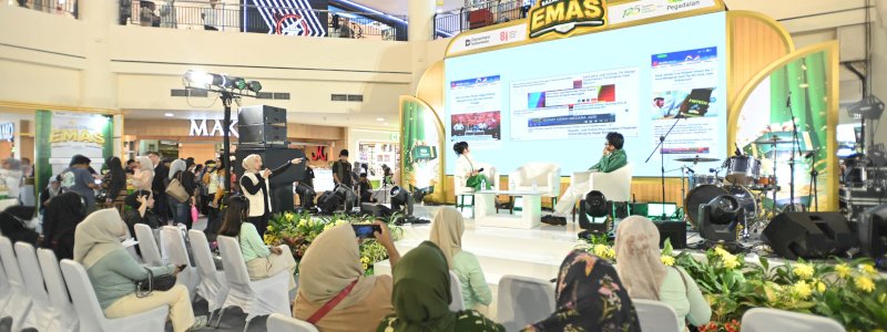 Edukasi Investasi Emas Digital, PT Pegadaian Gelar Bazar & Literasi Emas "Tring By Pegadaian" di Makassar