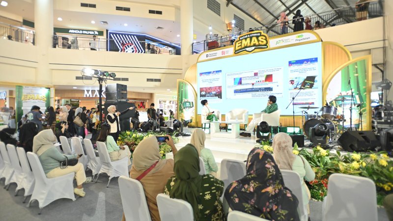 PT Pegadaian (Persero) sukses menggelar ajang Bazar & Literasi Emas bertajuk "Tring By Pegadaian" di Mall Panakkukang, Makassar, selama dua hari pada 25&ndash;26 Juli 2026