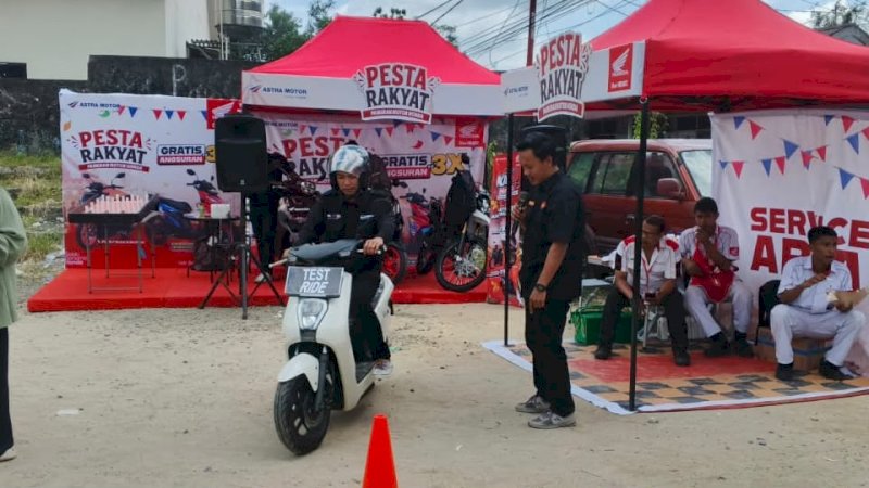 Astra Motor Sulawesi Selatan (Asmo Sulsel) sebagai main dealer sepeda motor Honda menghadirkan program company visit di Dinas Kependudukan dan Pencatatan Sipil (Disdukcapil) Kota Ambon, Selasa (28/7/2026).