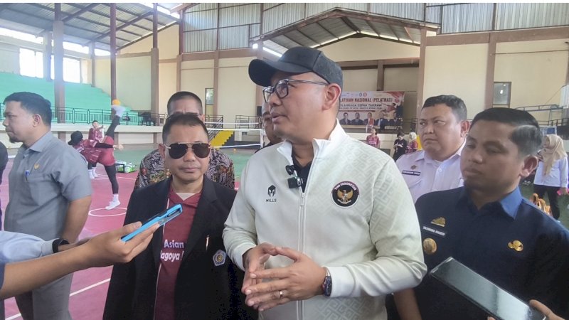 Todotua Pasaribu Tinjau Pelatnas Sepak Takraw Parepare, Pastikan Atlet Siap Tempur di Asian Games