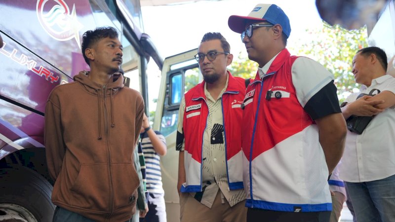 PT Pertamina Patra Niaga Regional Sulawesi bersama DPD Hiswana Migas Wilayah VII Sulawesi melakukan peninjauan mendadak (sidak) ke sejumlah SPBU, Minggu (2/8/2026).