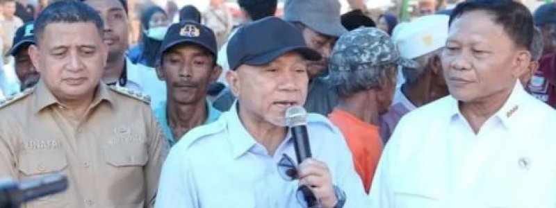 Zulhas Kawal Kampung Nelayan Merah Putih Untia, Pemerintah Siapkan Ekosistem Ekonomi Nelayan Modern