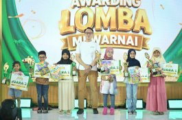 Sambut Hari Anak Nasional, Pegadaian Kanwil VI Gelar Lomba Mewarnai dan Pameran UMKM di Makassar