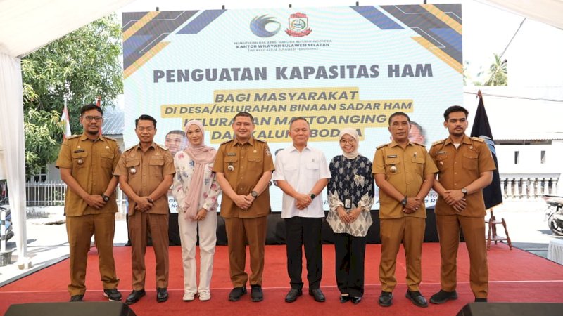 Dua Kelurahan Makassar Jadi Pilot Project Sadar Hak Asasi Manusia
