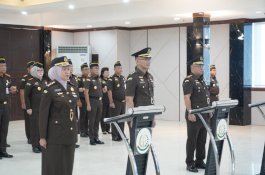 Kajati Sulsel Muhammad Syarifuddin Lantik Asbin, Aspidsus dan Kajari Wajo