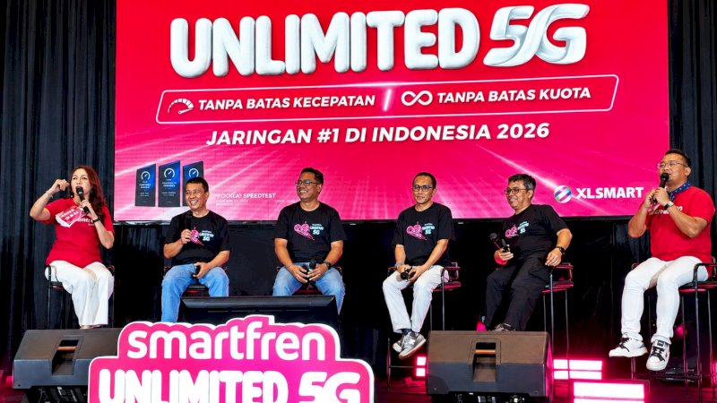 Smartfren resmi memperluas jangkauan layanan Unlimited 5G hingga ke Kota Makassar, Sulawesi Selatan.