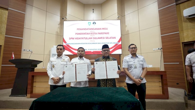 Tasming Hamid Teken Kerja Sama dengan Hidayatullah untuk Tingkatkan Nilai Keagamaan ASN