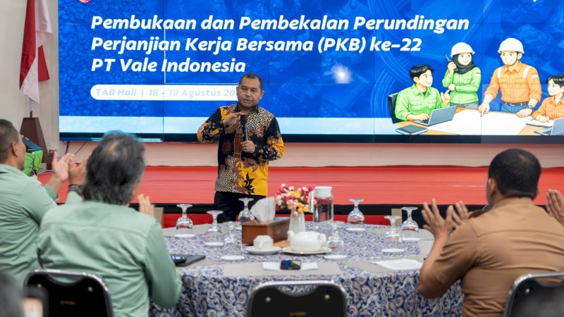 PT Vale Persiapkan Perundingan PKB ke-22