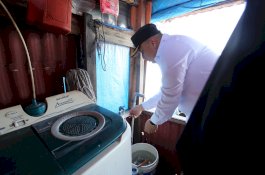 Appi Tinjau SPAM di Kelurahan Cambaya yang Layani 109 Rumah