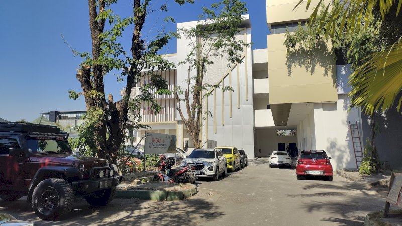Suasana kantor DPRD Makassar di Jalan AP Pettarani. (Dok Rakyatku)