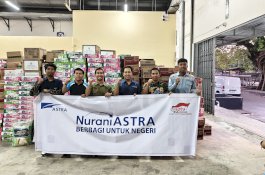 Gerak Cepat Tanggap Bencana, Grup Astra Makassar Kirim 400 Dus Bantuan Logistik ke NTT