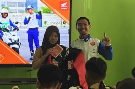 Rangkul Generasi Muda, Asmo Sulsel Perdana Gelar Honda Hype School di SMKN 3 Takalar