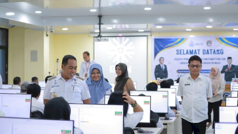 Ratusan ASN Wajo Jalani Profiling ProASN, BKPSDM Petakan Potensi dan Kompetensi Aparatur
