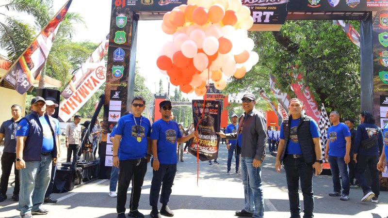 Kapolda dan Gubernur Sulsel Lepas Bhayangkara Off Road Merdeka Seri V Tahun 2026