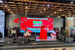 Semarakkan HUT RI ke-81, Stuvo dan Asmo Sulsel Gelar Lomba Nyanyi Anak di AMEC