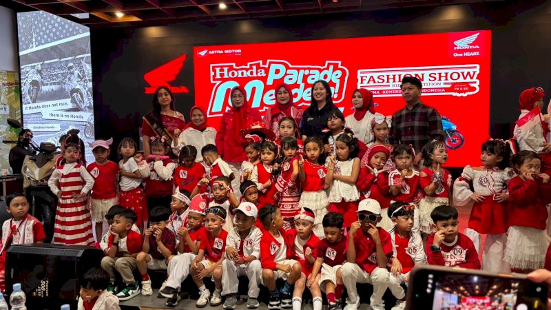 Honda Parade Merdeka di TSM Makassar Jadi Wadah Kehangatan Momen Keluarga