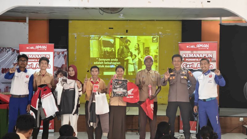 Gandeng CV Maju Gowa, Asmo Sulsel Hadirkan Pameran Motor di sela Edukasi Safety Riding