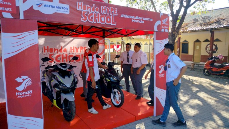 Bidik Segmen Gen Z, Asmo Sulsel Gelar Roadshow Honda Hype School di Makassar