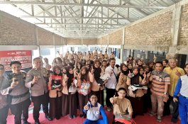 Sinergi Lintas Sektor di Gowa: Asmo Sulsel dan Kepolisian Galakkan Edukasi #Cari_Aman di Sekolah