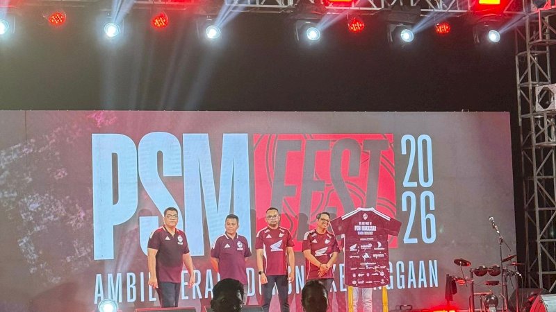 Astra Motor Sulawesi Selatan (Asmo Sulsel) selaku main dealer sepeda motor Honda di wilayah Sulselbartra dan Ambon menegaskan komitmen dukungannya terhadap dunia olahraga daerah dengan memeriahkan gelaran PSM Fest 2026 di Pantai Indah Bosowa, Makassar