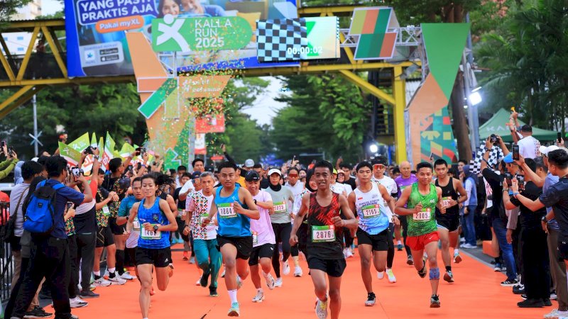 Pelaksanaan Kalla Run 2025 yang diikuti oleh 3.000 pelari. Tahun ini, event lari tersebut kembali digelar bertajuk "Kalla 10K" yang membuka slot 4.500 pelari di Anjungan Pantai Losari pada 11 Oktober 2026.