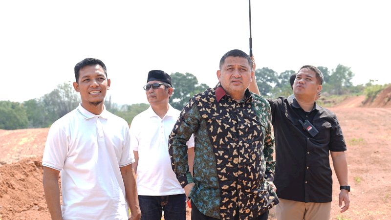 Antisipasi Krisis Lahan Pemakaman, Appi Tinjau Calon TPU di Maros