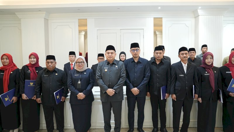 Wali Kota Appi Lantik Pejabat Fungsional, Ada Instruksi Khusus untuk Kepala UPT TPA Tamangapa