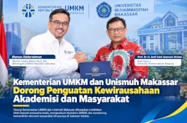 Kementerian UMKM dan Unismuh Makassar Dorong Penguatan Kewirausahaan Akademisi dan Masyarakat